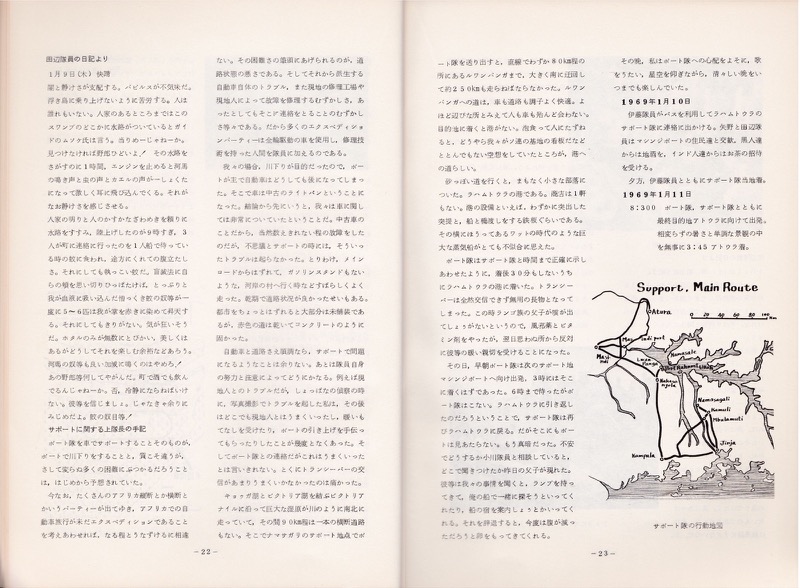 1968〜69_早大第一次ナイル河全域調査隊